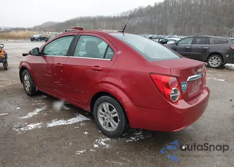 2012 Chevrolet Sonic 2Lt z USA, uszkodzony, nr VIN 1G1JC5SH2C4213100